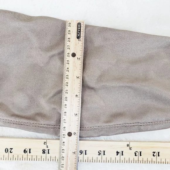 ☆ Cape Robbin Tan Stretch Spandex Pointy Toe OTK Thigh Boot High Heels - Picture 7 of 9